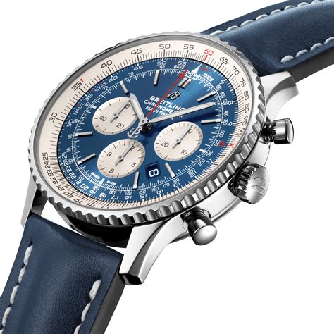 orologi breitling blu navitimer|Breitling Navitimer 46mm blue.